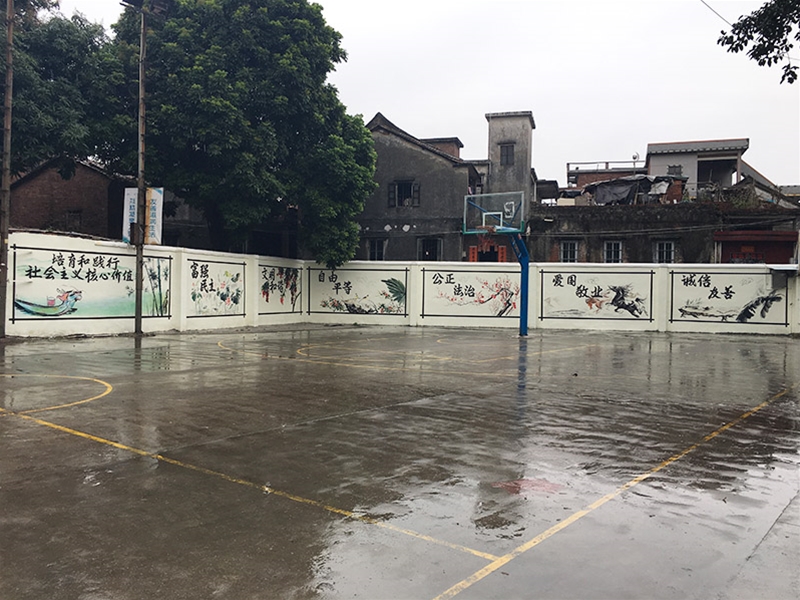 中堂东泊社区墙绘